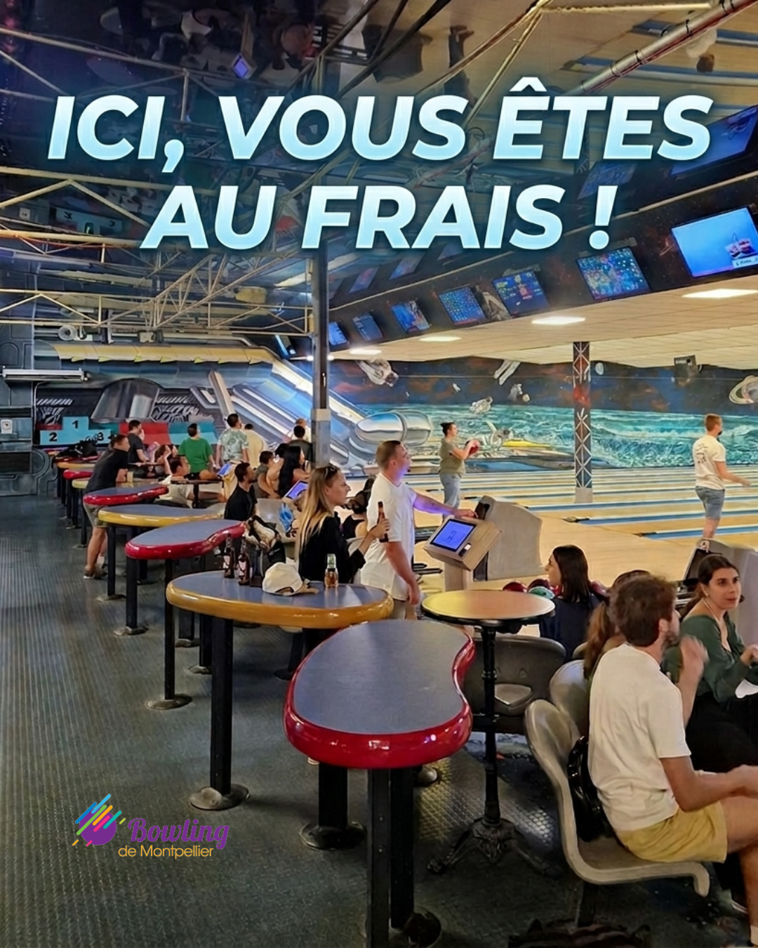 Ici vous êtes au frais !